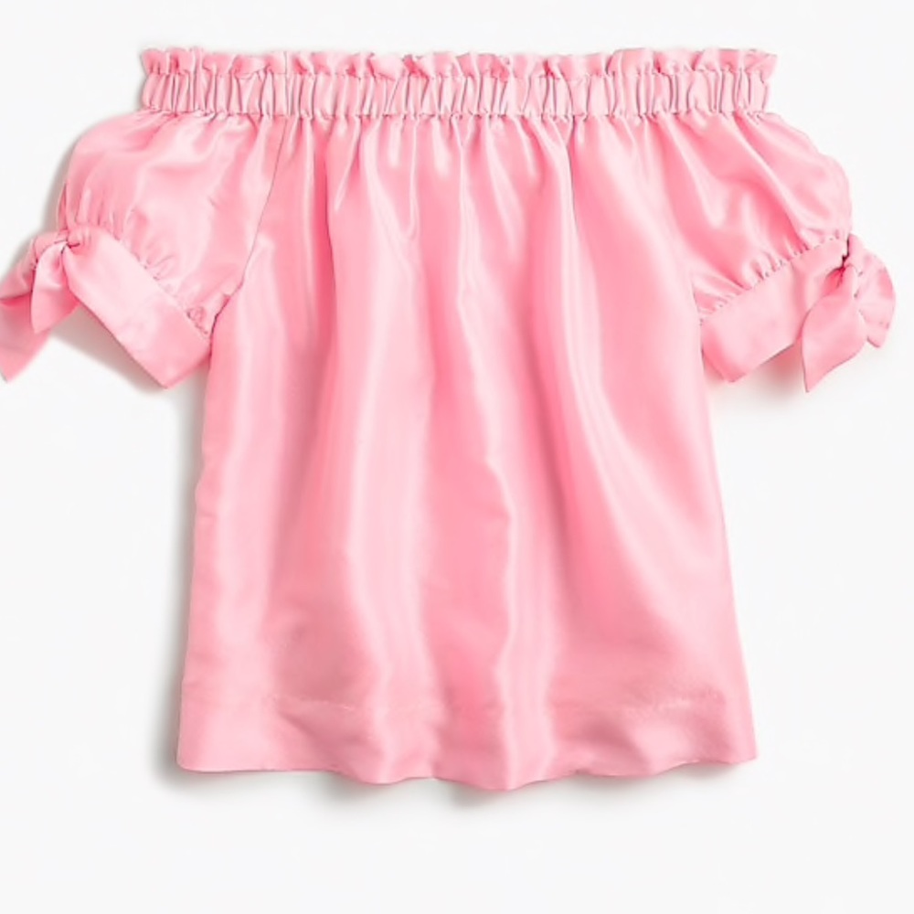 Jcrew shantung top